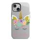 Personalised Unicorn Face iPhone 13 Mini Full Wrap 3D Tough Case