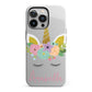 Personalised Unicorn Face iPhone 13 Pro Full Wrap 3D Tough Case