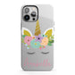 Personalised Unicorn Face iPhone 13 Pro Max Full Wrap 3D Tough Case