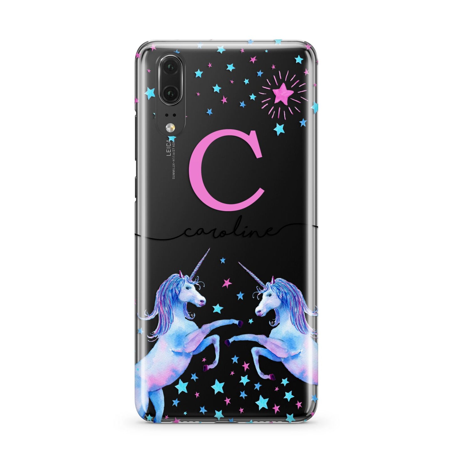 Personalised Unicorn Huawei P20 Phone Case