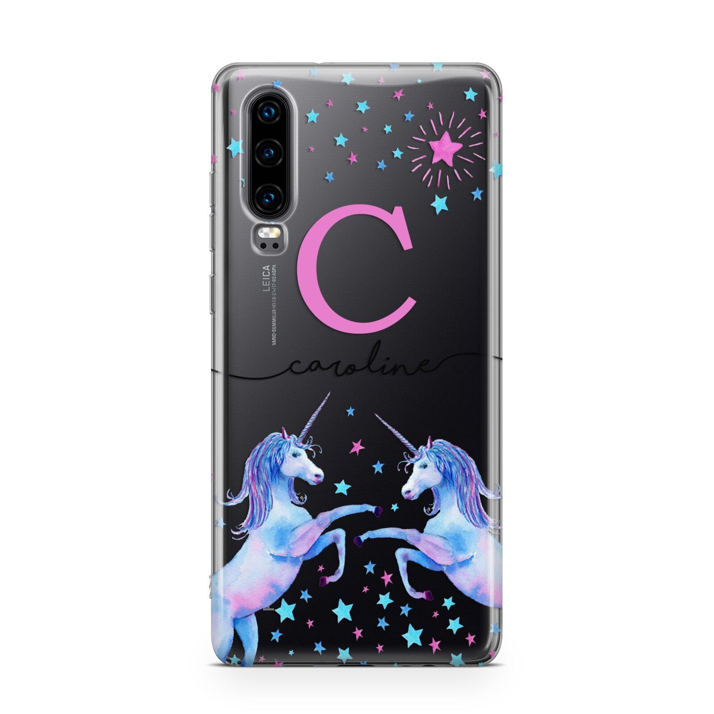 Personalised Unicorn Huawei P30 Phone Case