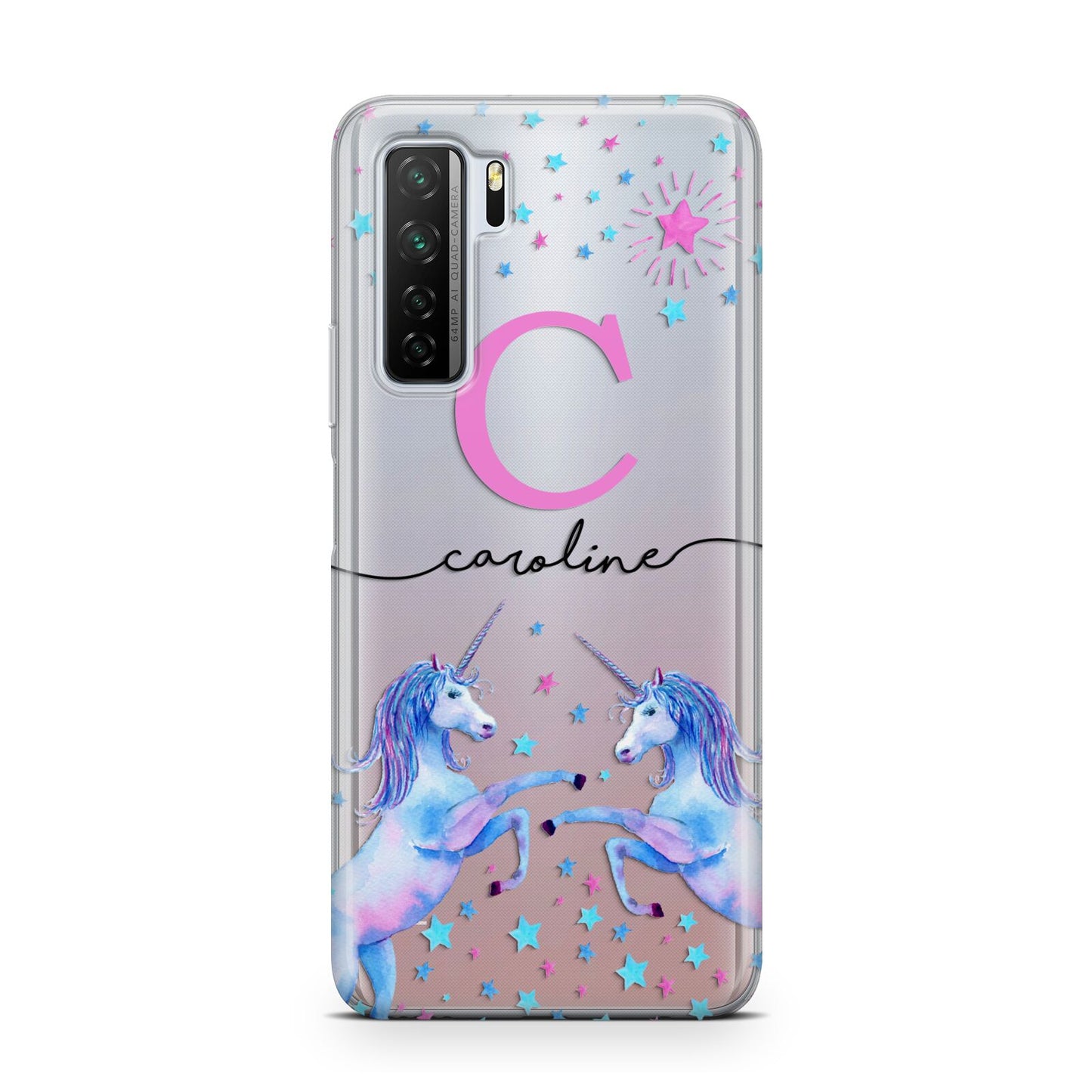 Personalised Unicorn Huawei P40 Lite 5G Phone Case