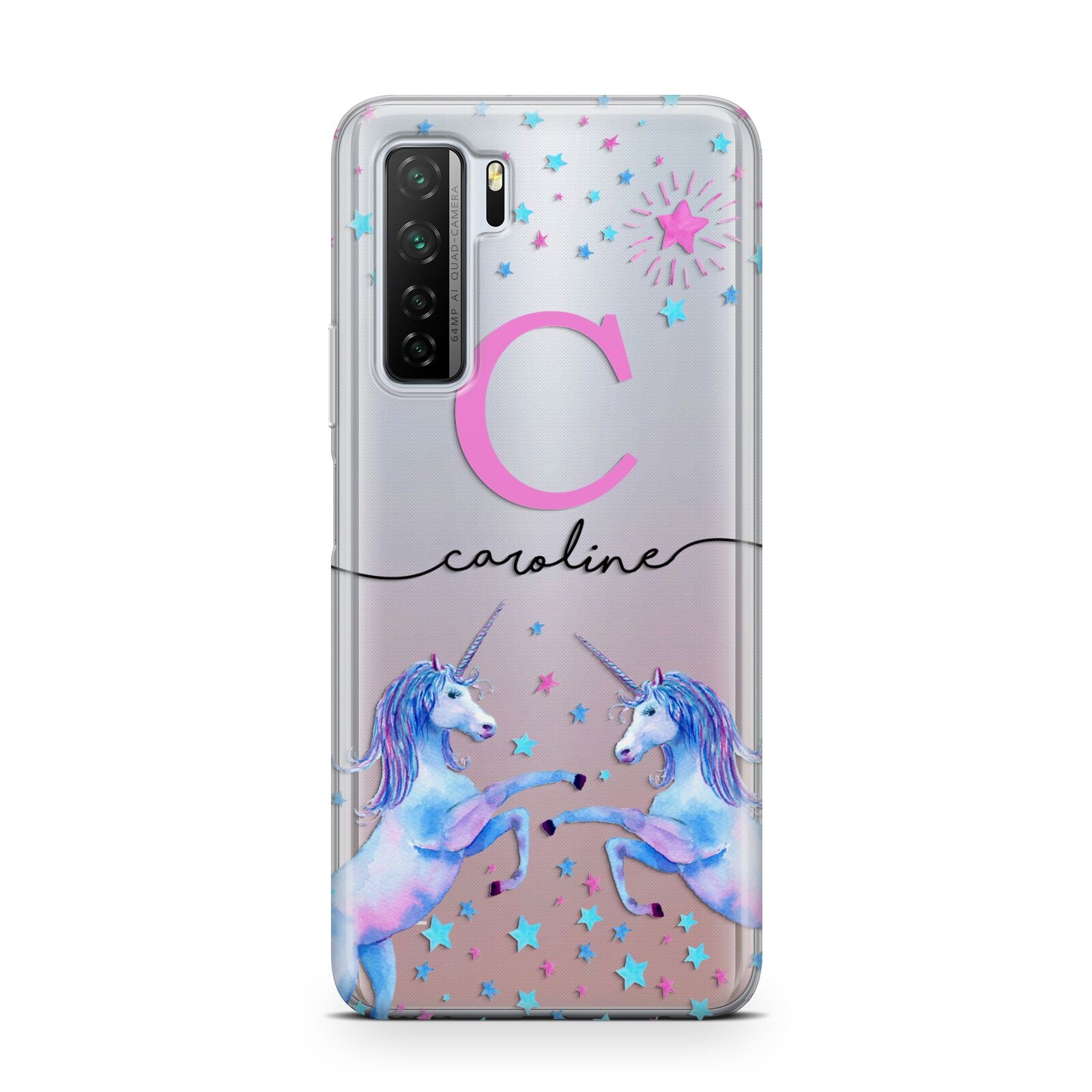 Personalised Unicorn Huawei P40 Lite 5G Phone Case