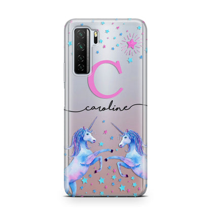 Personalised Unicorn Huawei P40 Lite 5G Phone Case