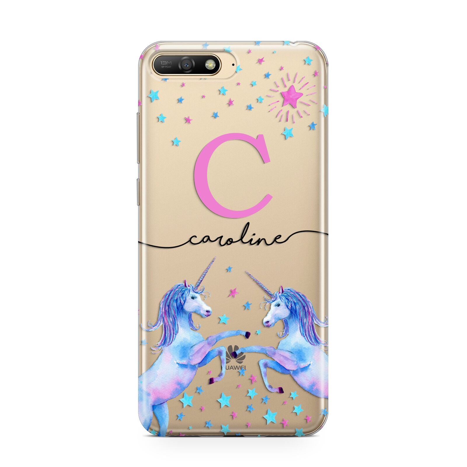 Personalised Unicorn Huawei Y6 2018