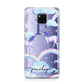 Personalised Unicorn Initial Huawei Mate 20X Phone Case