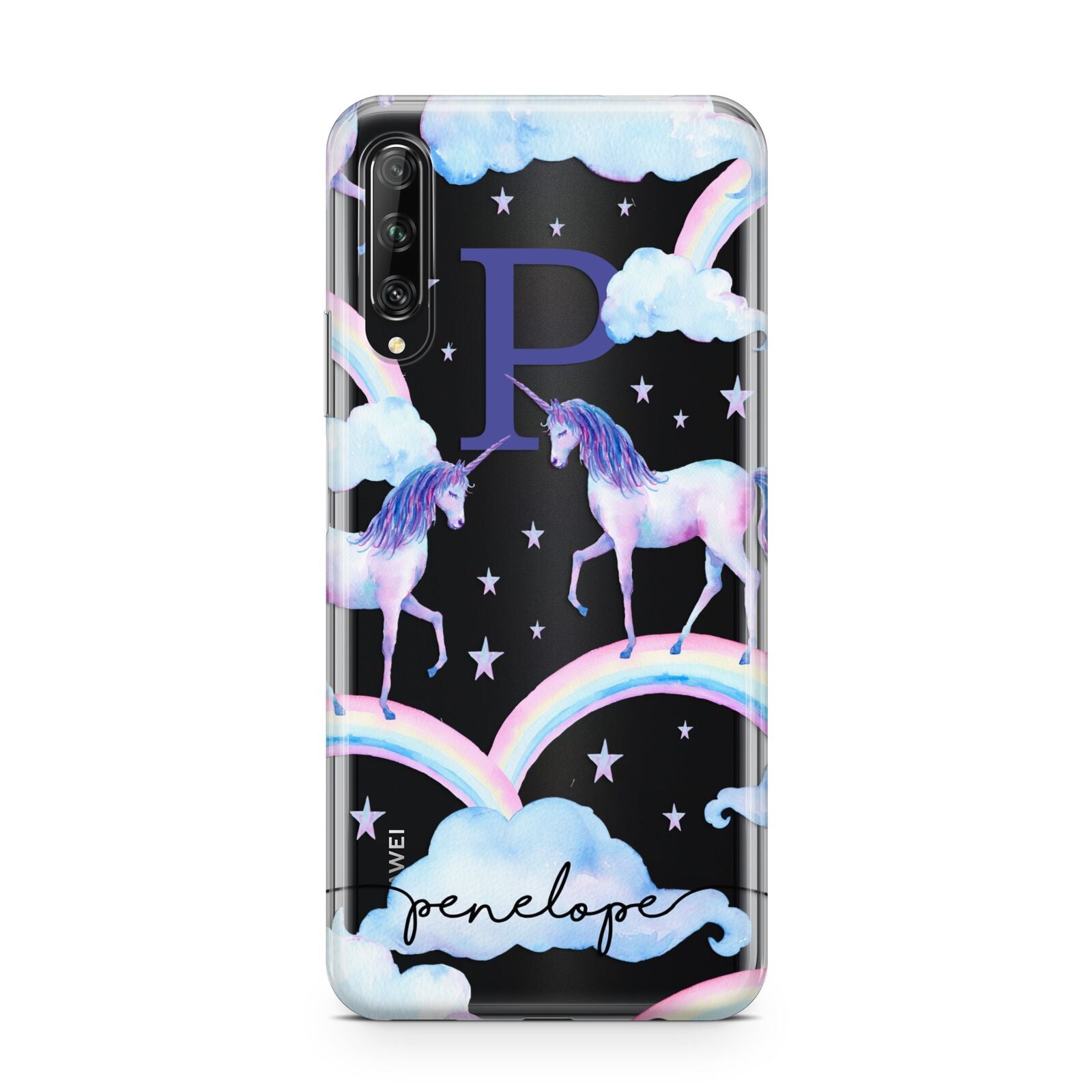 Personalised Unicorn Initial Huawei P Smart Pro 2019