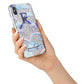 Personalised Unicorn Initial iPhone X Bumper Case on Silver iPhone Alternative Image 2