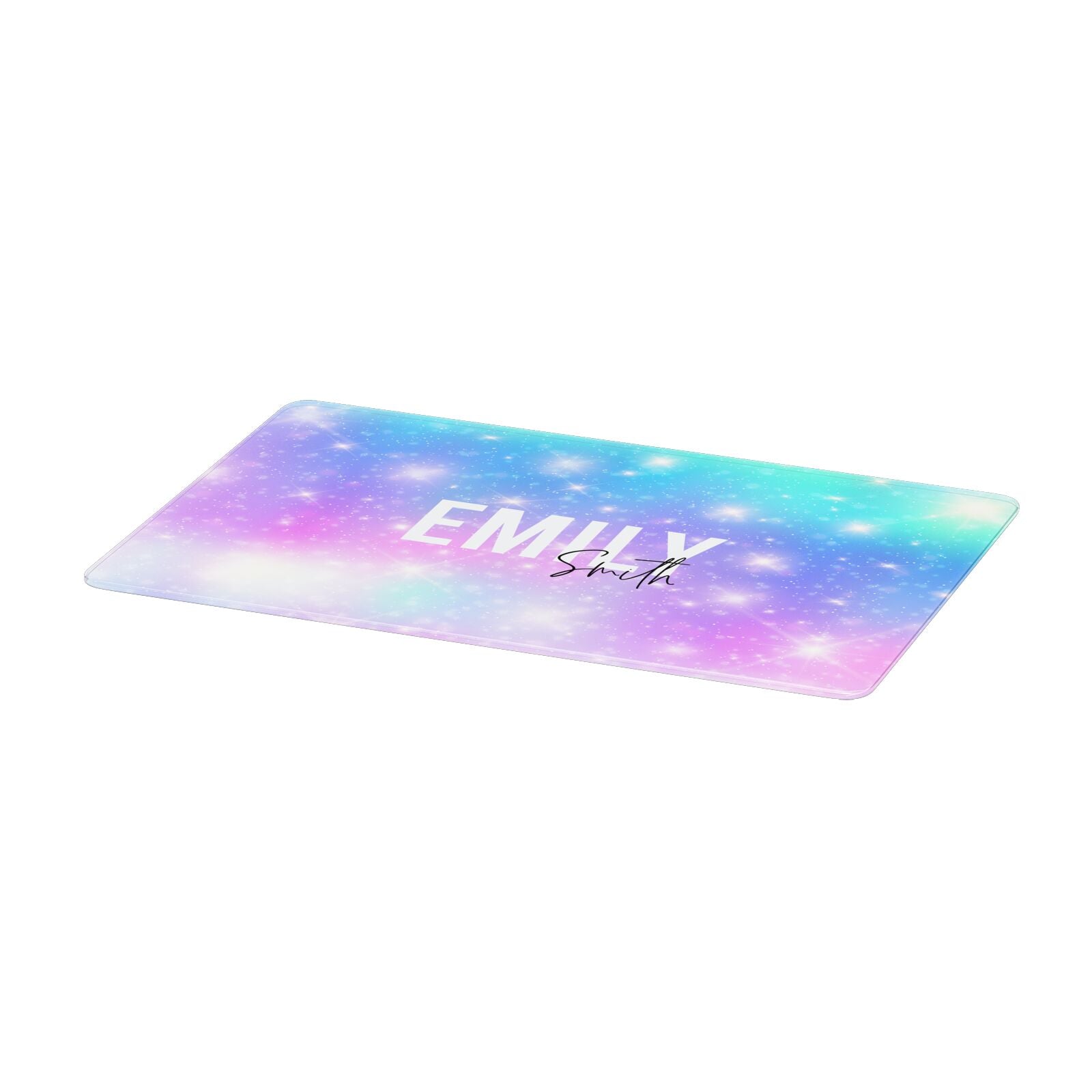 Personalised Unicorn Marble Name Apple MacBook Case Only