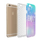 Personalised Unicorn Marble Name Apple iPhone 6 3D Tough Case Expanded view