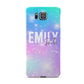 Personalised Unicorn Marble Name Samsung Galaxy Alpha Case