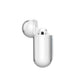 Personalised Unicorn Monogrammed AirPods Case Side Angle