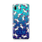 Personalised Unicorn Monogrammed Huawei P Smart 2019 Case