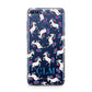 Personalised Unicorn Monogrammed Huawei P Smart Case