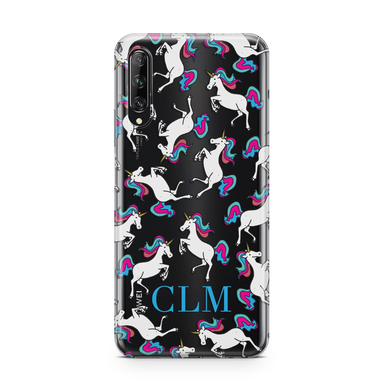 Personalised Unicorn Monogrammed Huawei P Smart Pro 2019