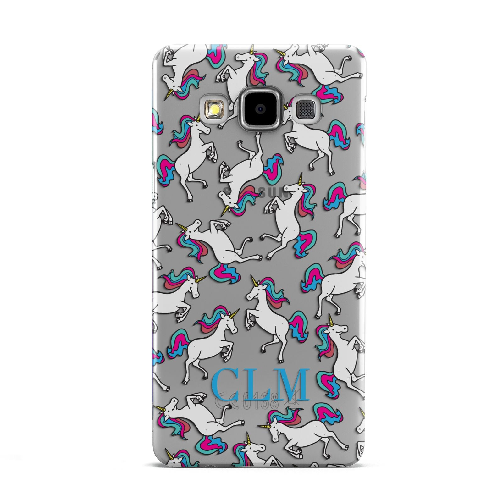 Personalised Unicorn Monogrammed Samsung Galaxy A5 Case