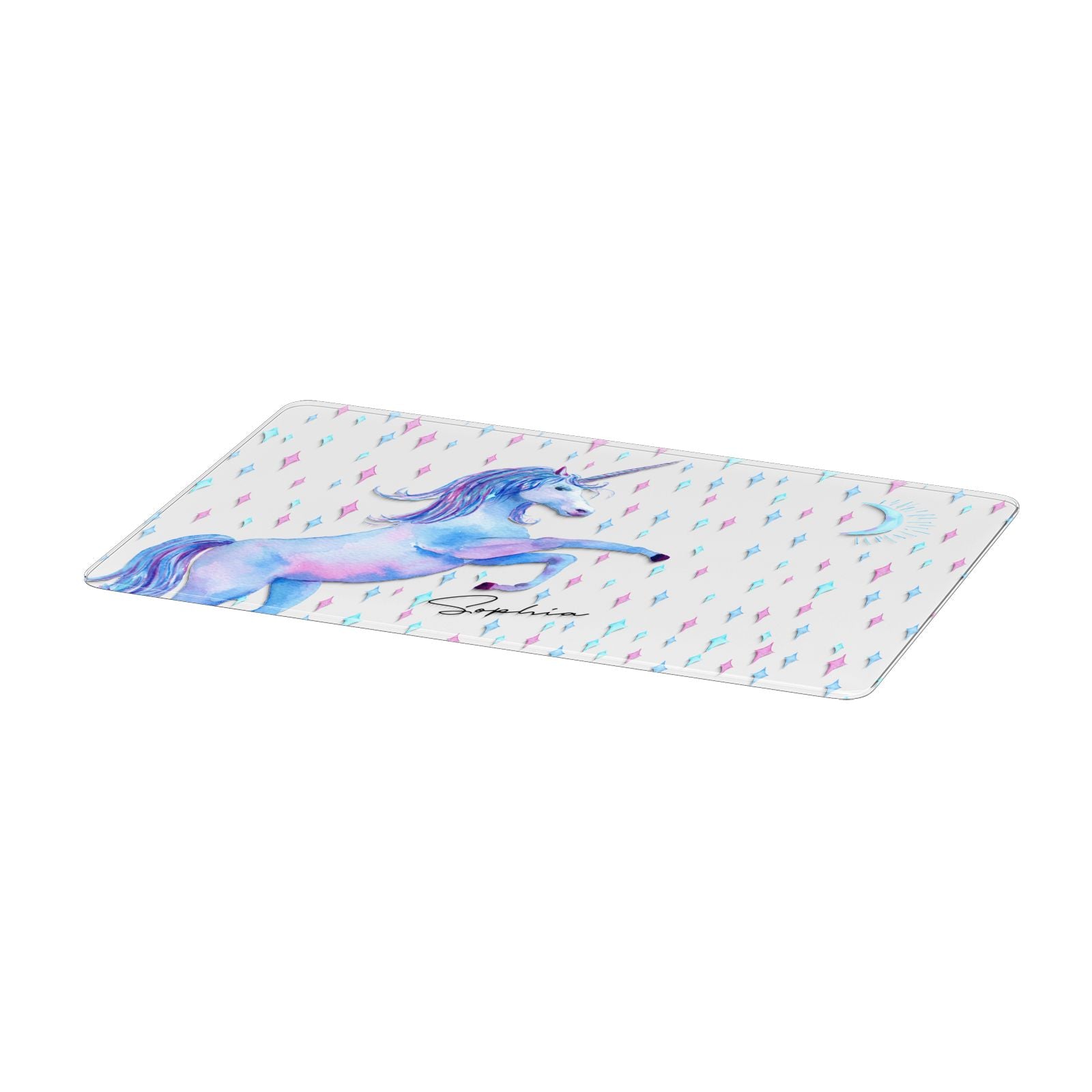 Personalised Unicorn Name Apple MacBook Case Only