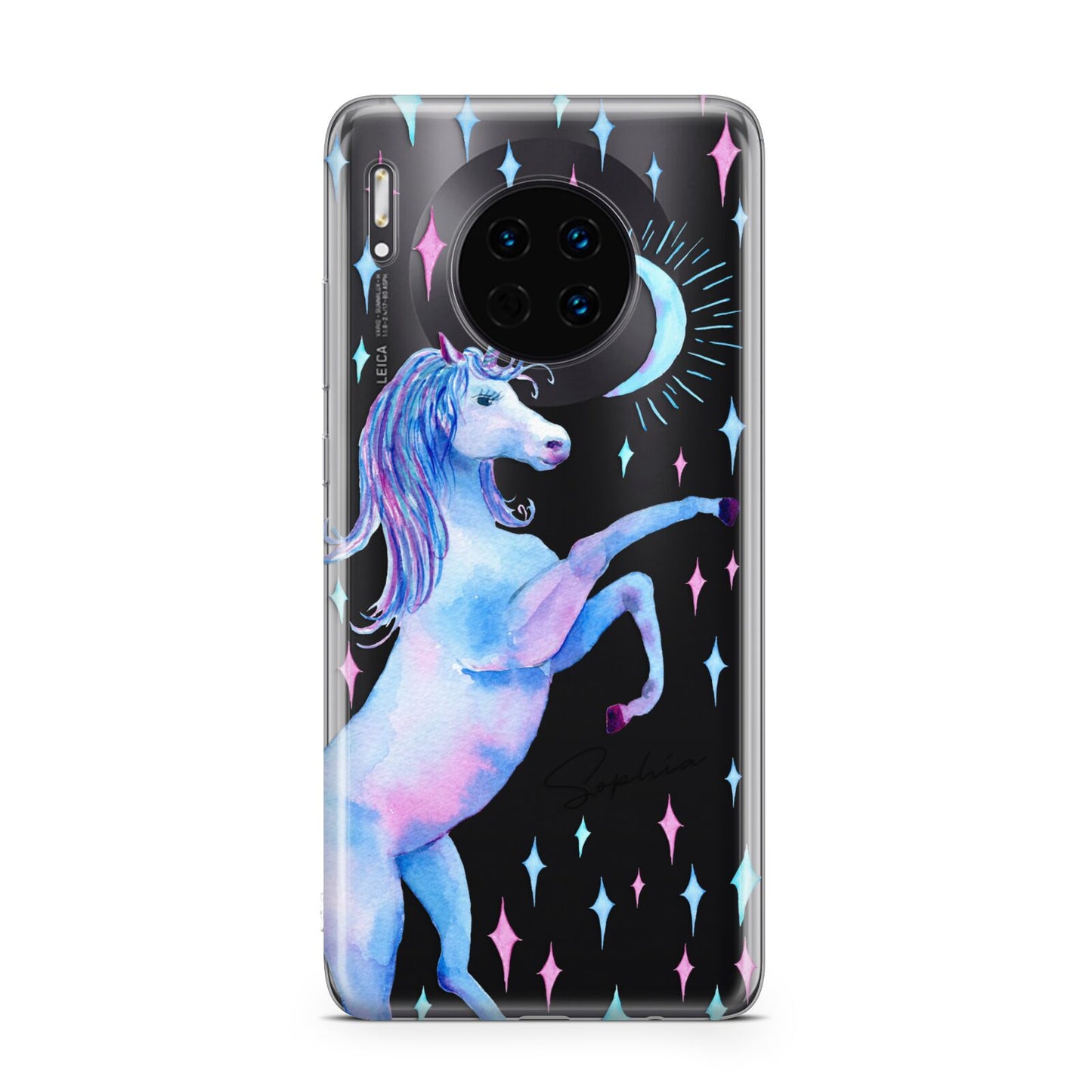 Personalised Unicorn Name Huawei Mate 30