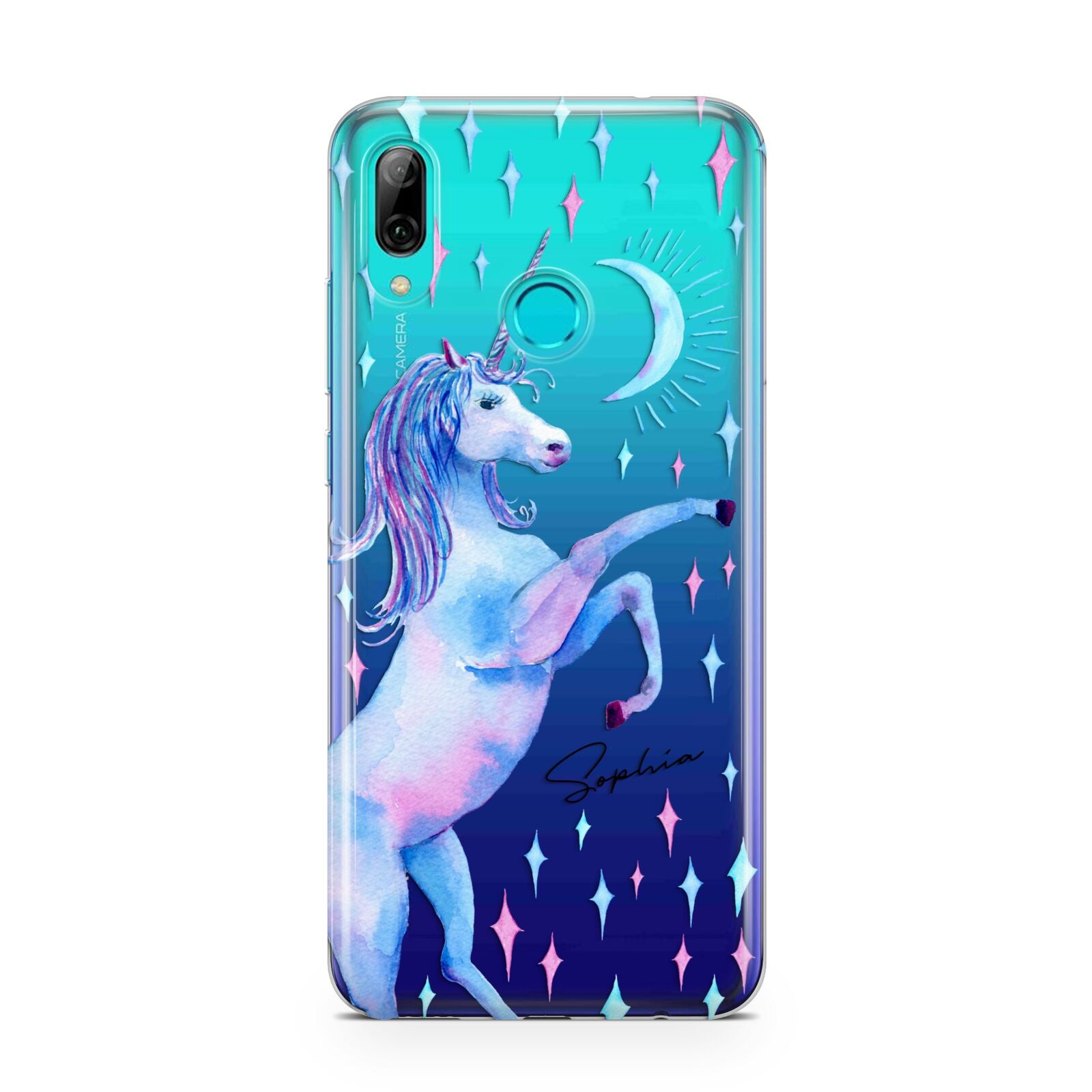 Personalised Unicorn Name Huawei P Smart 2019 Case