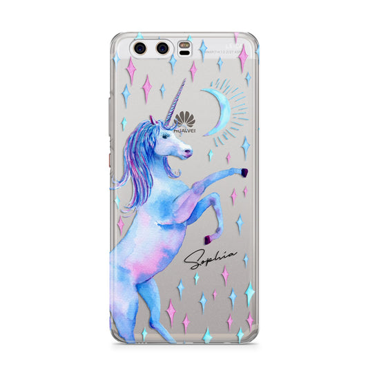Personalised Unicorn Name Huawei P10 Phone Case