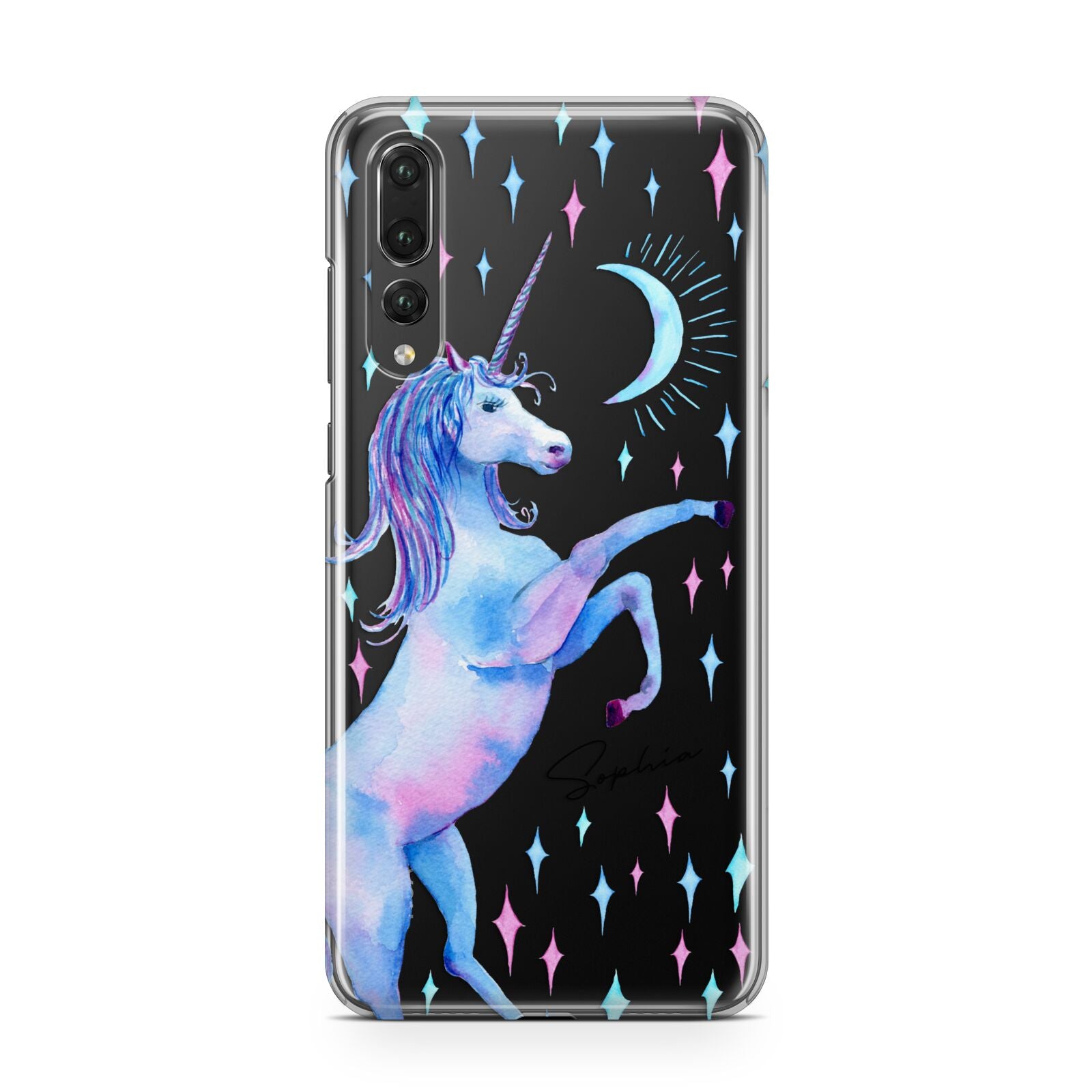 Personalised Unicorn Name Huawei P20 Pro Phone Case