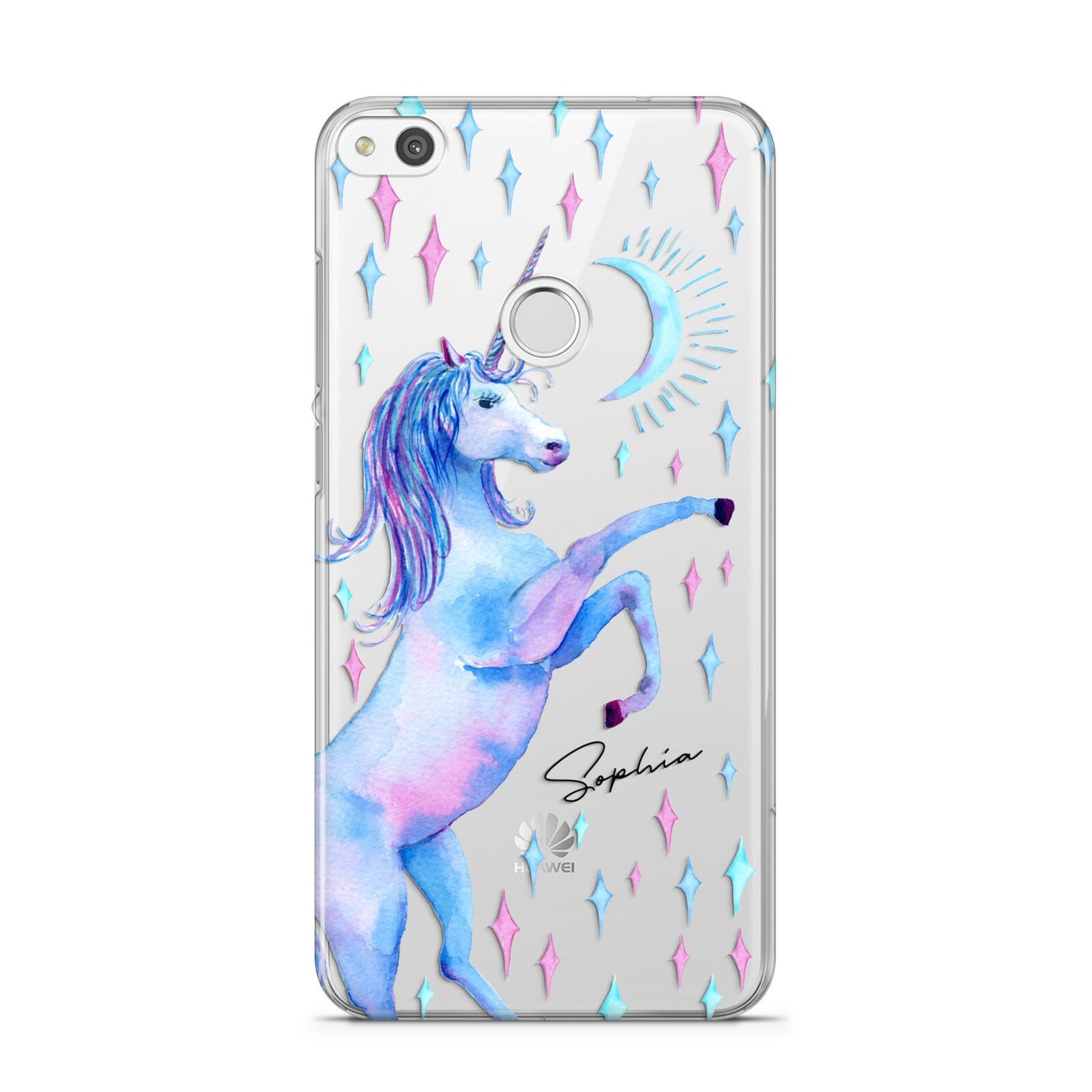 Personalised Unicorn Name Huawei P8 Lite Case
