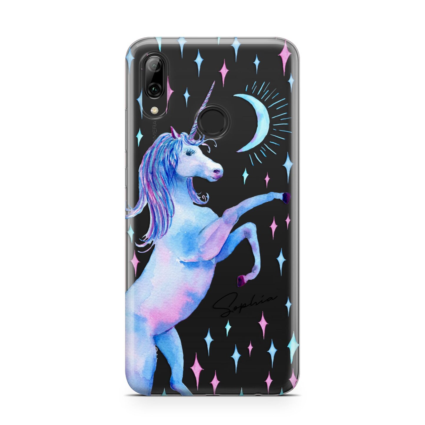 Personalised Unicorn Name Huawei Y7 2019