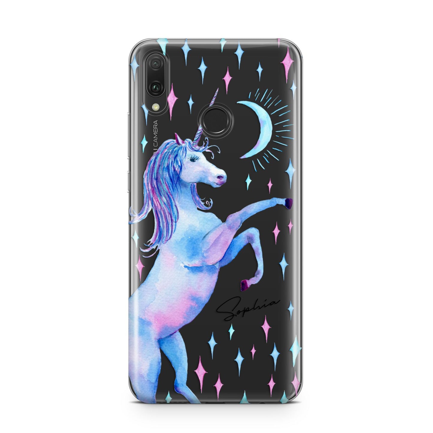 Personalised Unicorn Name Huawei Y9 2019