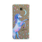 Personalised Unicorn Name Samsung Galaxy A8 Case