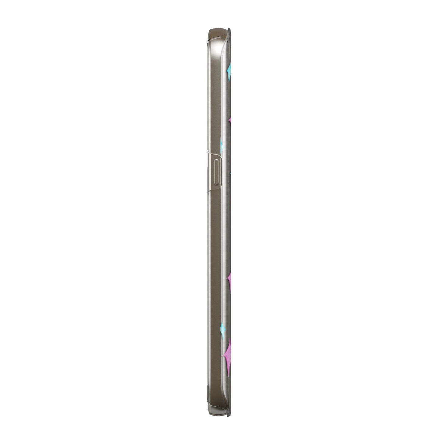 Personalised Unicorn Name Samsung Galaxy Case Side View