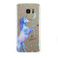 Personalised Unicorn Name Samsung Galaxy S7 Edge Case
