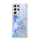 Personalised Unicorn Name Samsung S21 Ultra Case