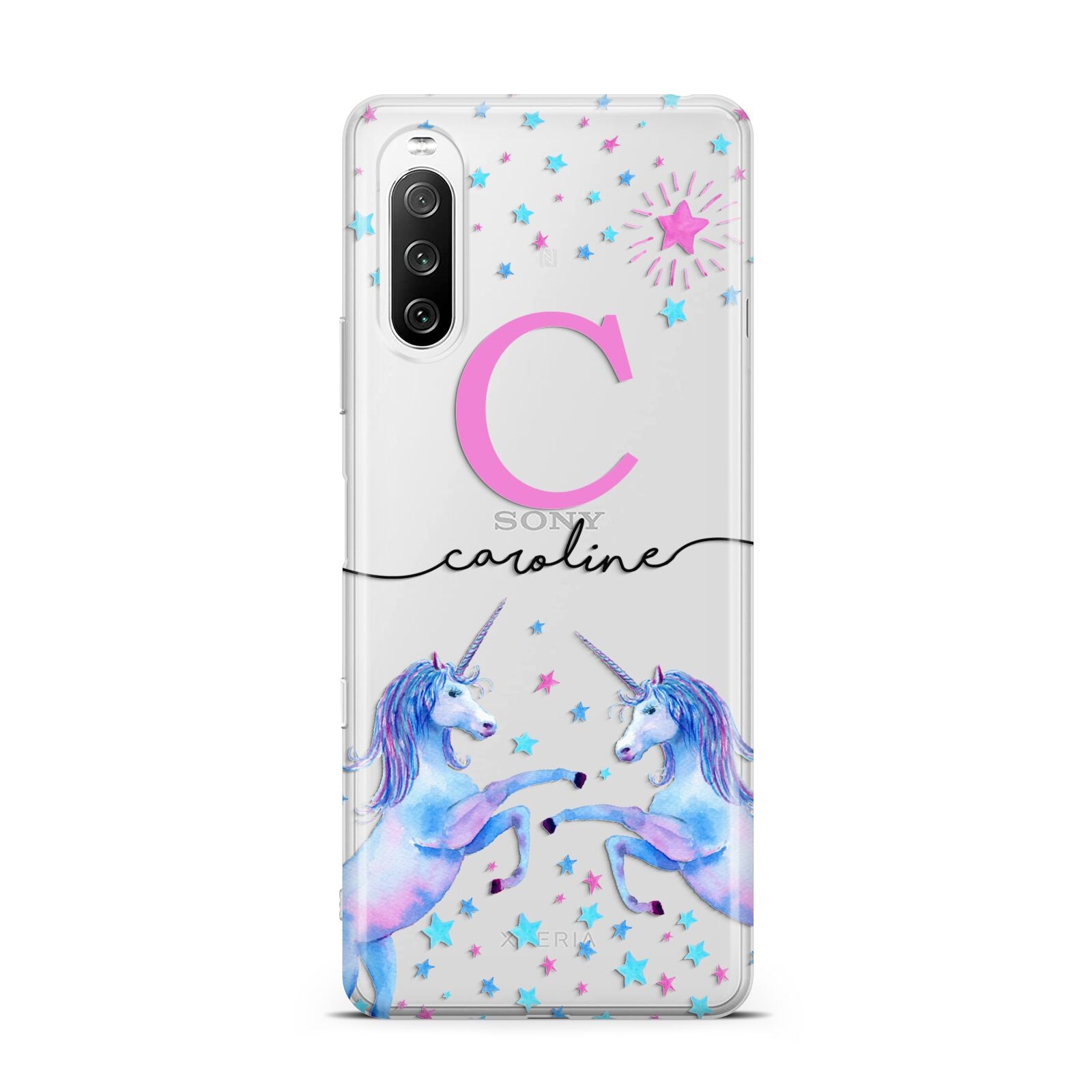 Personalised Unicorn Sony Xperia 10 III Case