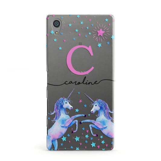 Personalised Unicorn Sony Xperia Case