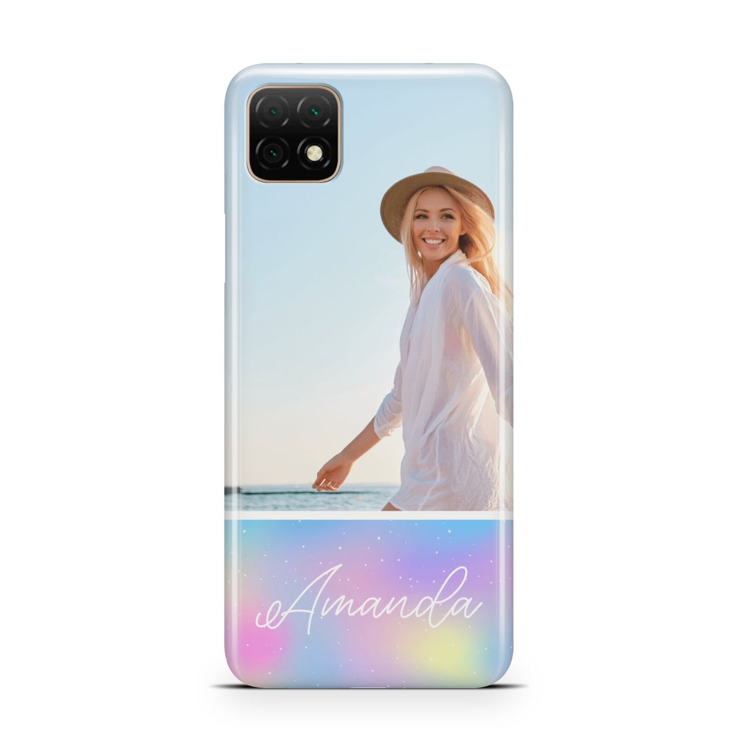 Personalised Unicorn Stars Photo Huawei Enjoy 20 Phone Case