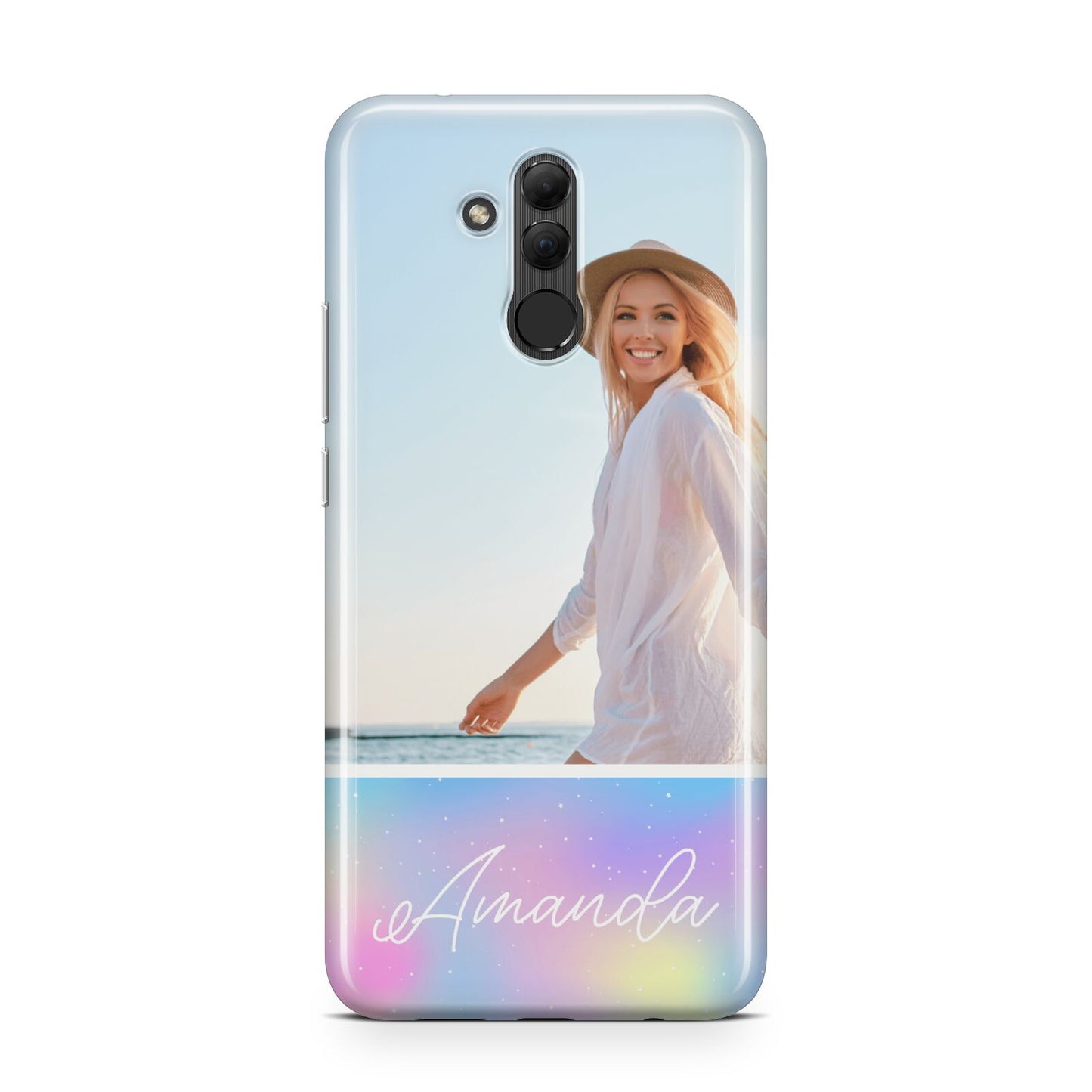 Personalised Unicorn Stars Photo Huawei Mate 20 Lite