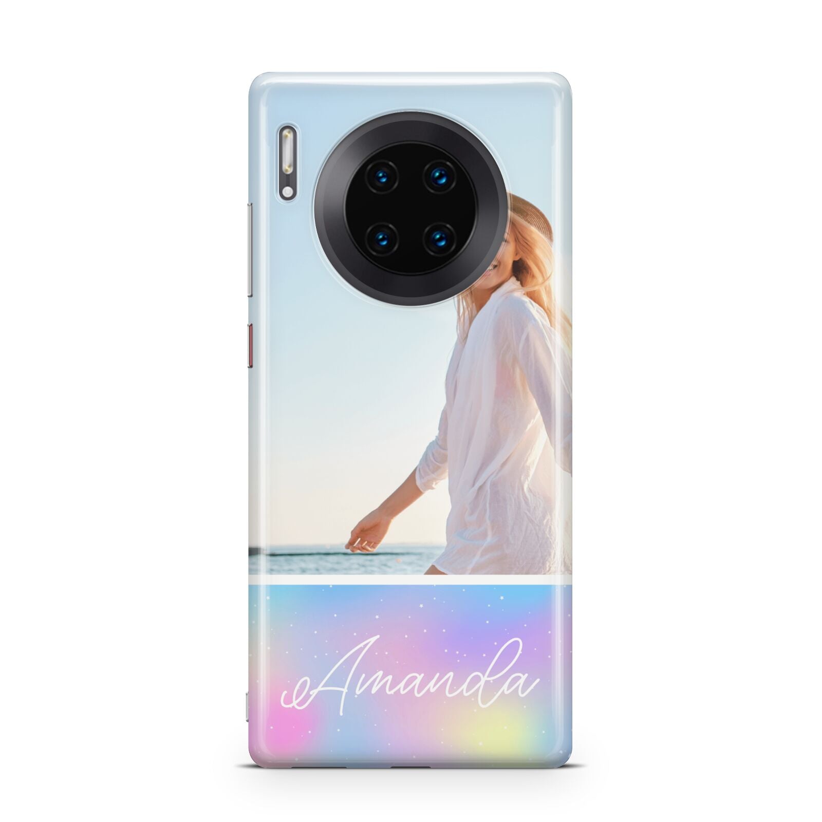 Personalised Unicorn Stars Photo Huawei Mate 30 Pro Phone Case