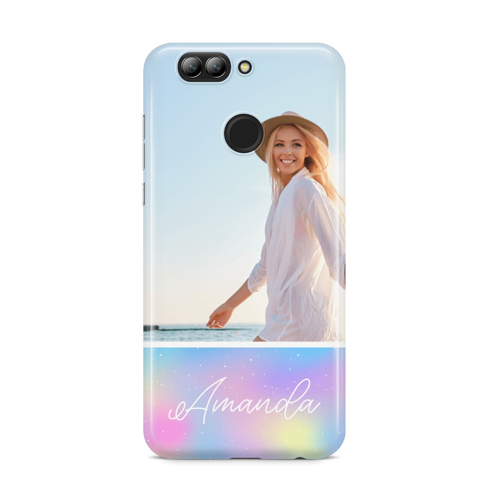 Personalised Unicorn Stars Photo Huawei Nova 2s Phone Case
