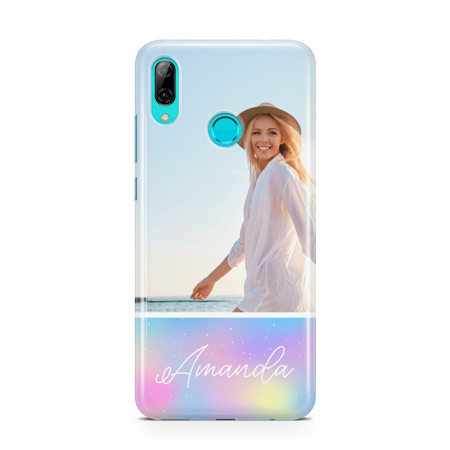 Personalised Unicorn Stars Photo Huawei P Smart 2019 Case