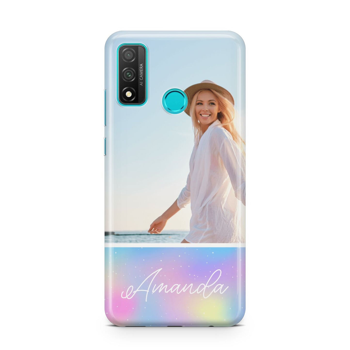 Personalised Unicorn Stars Photo Huawei P Smart 2020