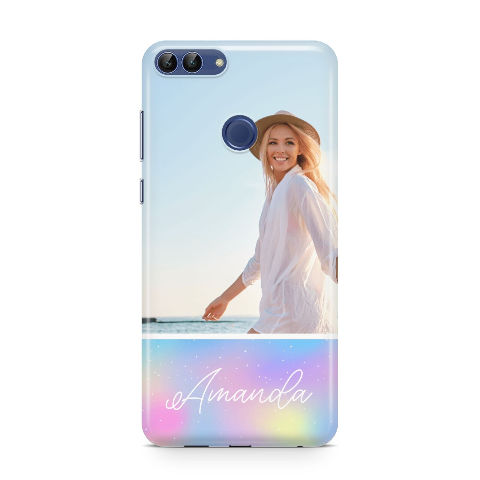 Personalised Unicorn Stars Photo Huawei P Smart Case