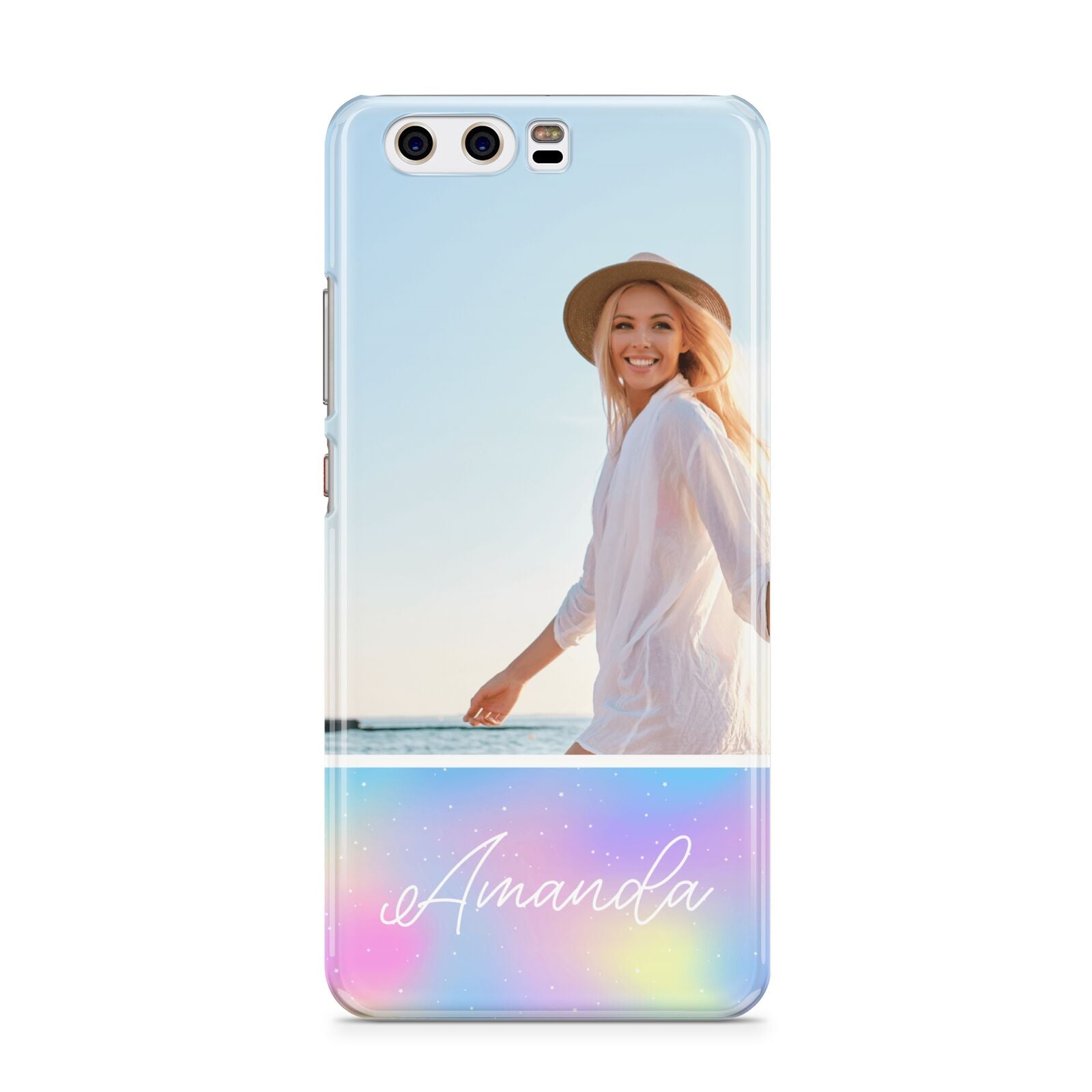 Personalised Unicorn Stars Photo Huawei P10 Phone Case