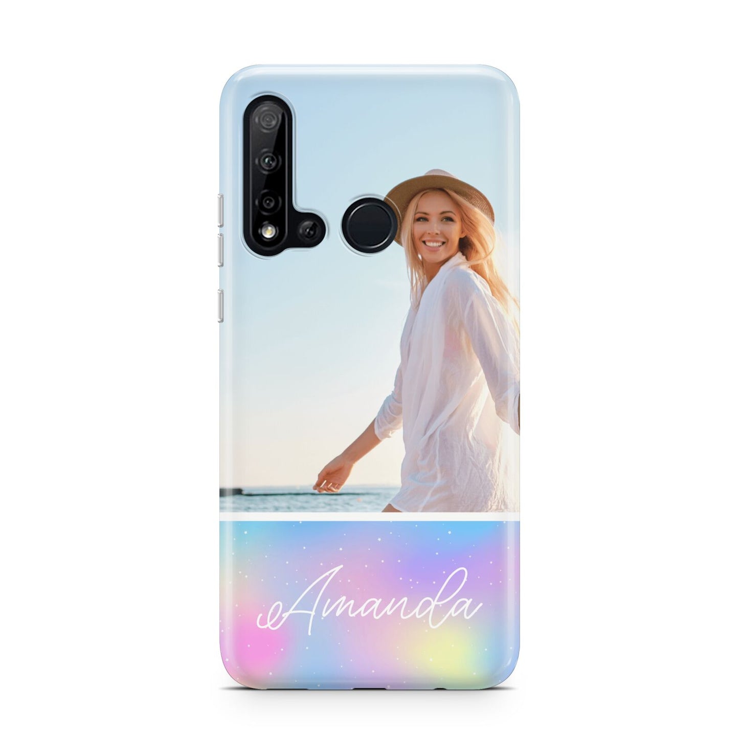 Personalised Unicorn Stars Photo Huawei P20 Lite 5G Phone Case