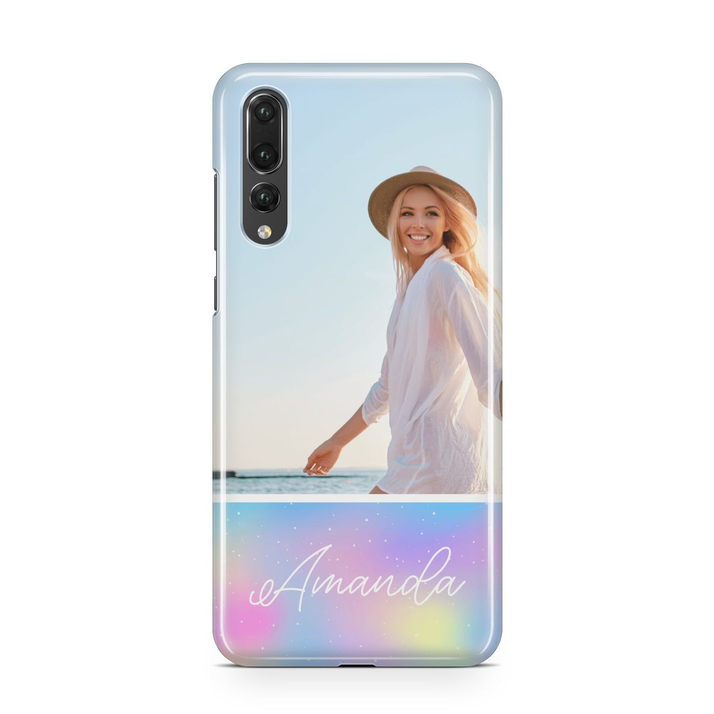 Personalised Unicorn Stars Photo Huawei P20 Pro Phone Case