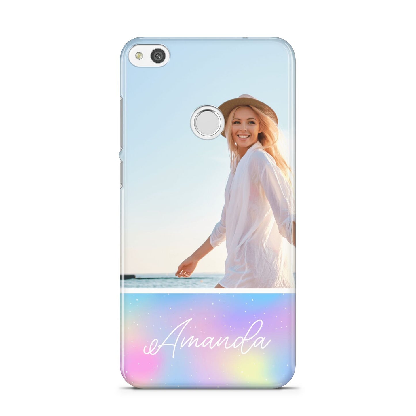 Personalised Unicorn Stars Photo Huawei P8 Lite Case