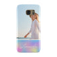 Personalised Unicorn Stars Photo Samsung Galaxy Case
