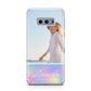 Personalised Unicorn Stars Photo Samsung Galaxy S10E Case