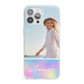 Personalised Unicorn Stars Photo iPhone 13 Pro Max Clear Bumper Case