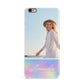 Personalised Unicorn Stars Photo iPhone 6 Plus 3D Snap Case on Gold Phone
