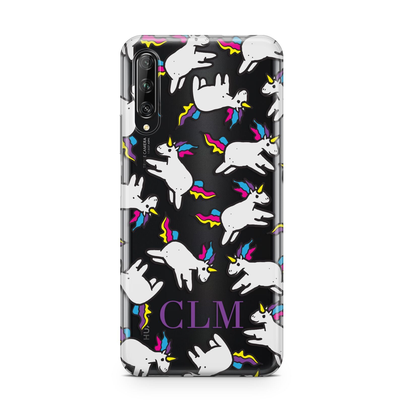 Personalised Unicorn With Initials Huawei P Smart Pro 2019